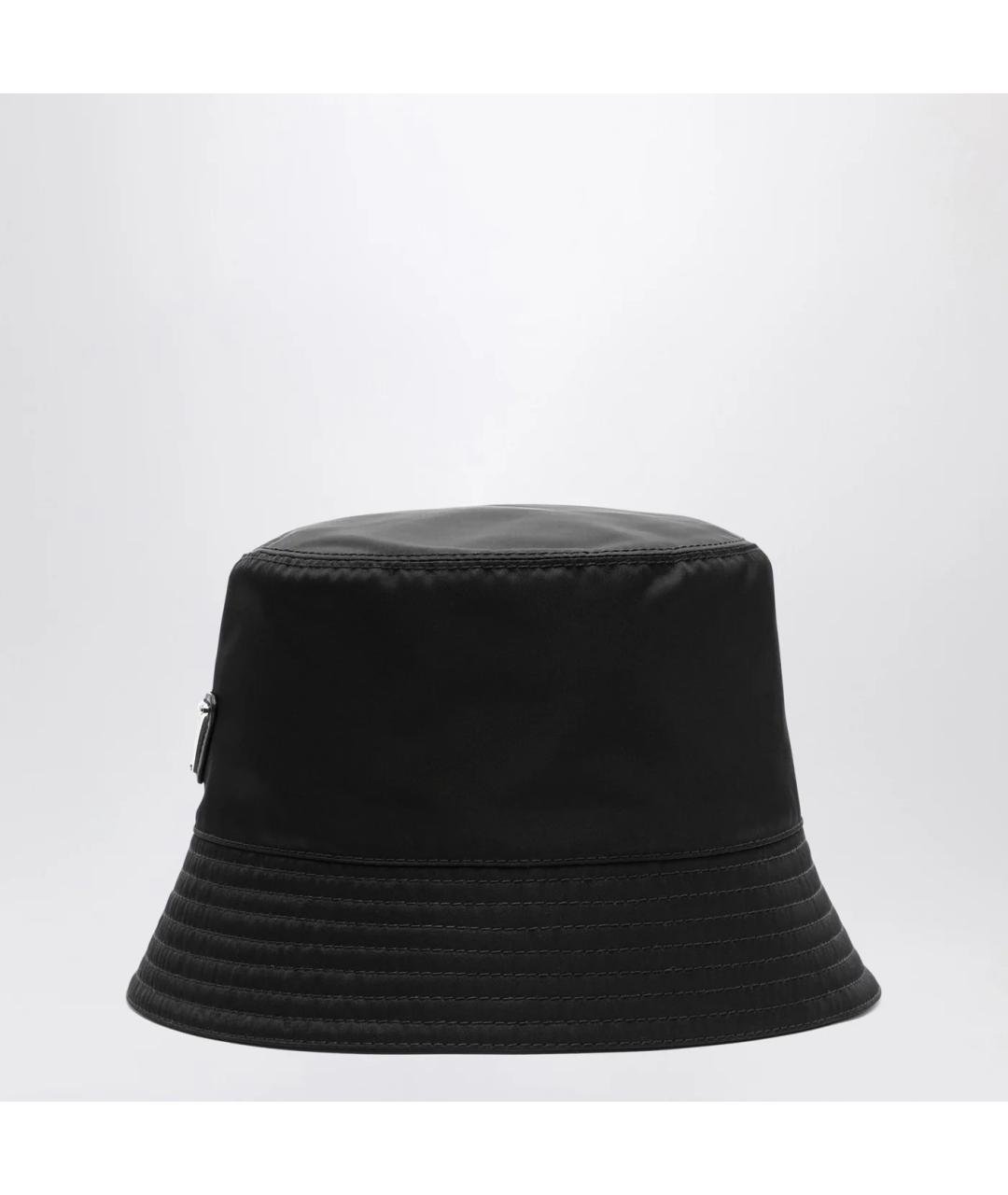 PRADA Черная синтетическая панама, фото 2