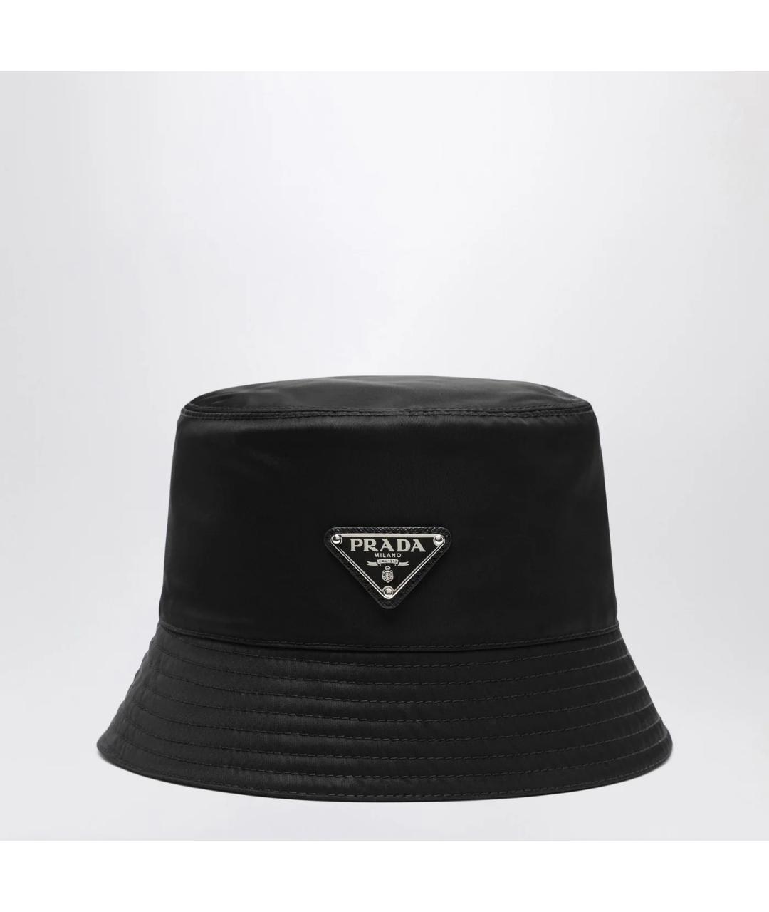 PRADA Черная синтетическая панама, фото 3