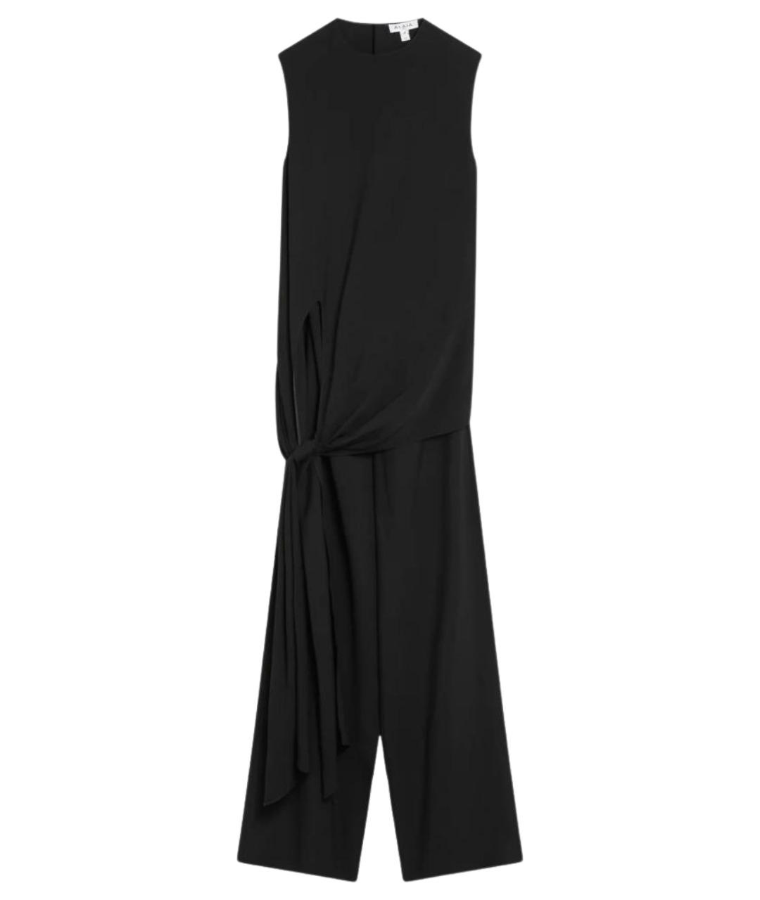 ALAIA Черный креповый комбинезон, фото 1