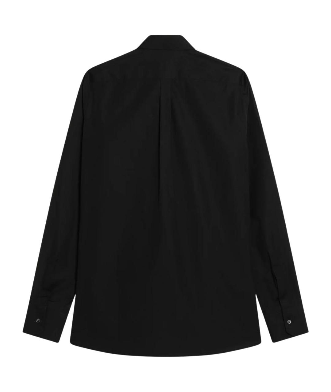 DOLCE&GABBANA Черная хлопковая кэжуал рубашка, фото 2