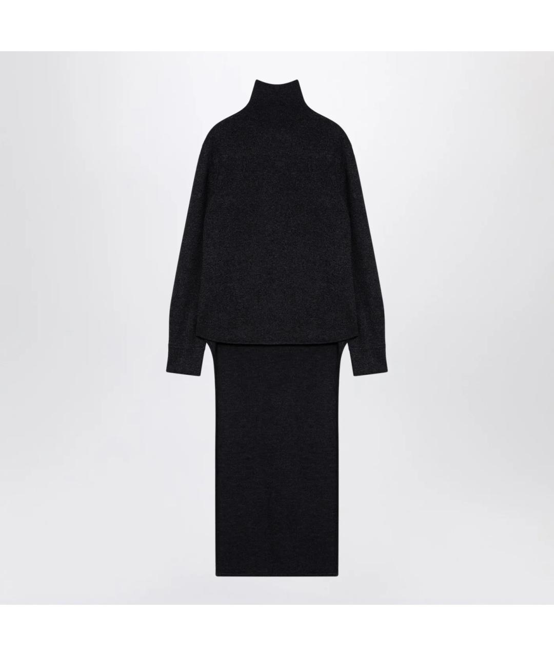 GIVENCHY Антрацитовый шерстяной джемпер / свитер, фото 3