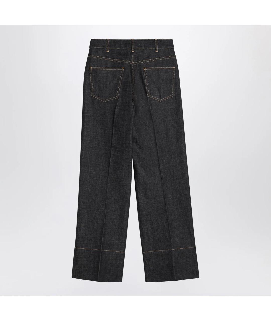 GIVENCHY Темно-синие хлопковые прямые джинсы, фото 2