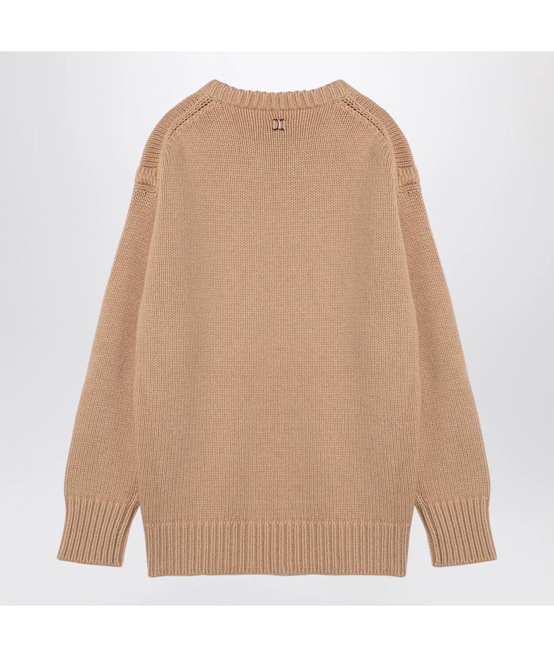 CHLOE Бежевый кашемировый джемпер / свитер, фото 2