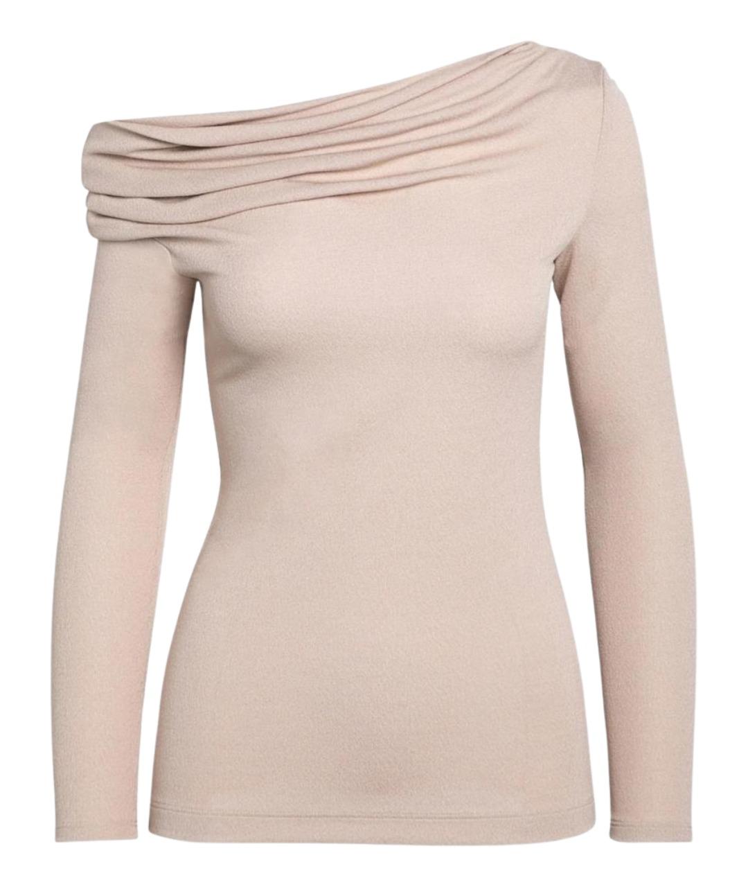 GIVENCHY Бежевый вискозный джемпер / свитер, фото 1