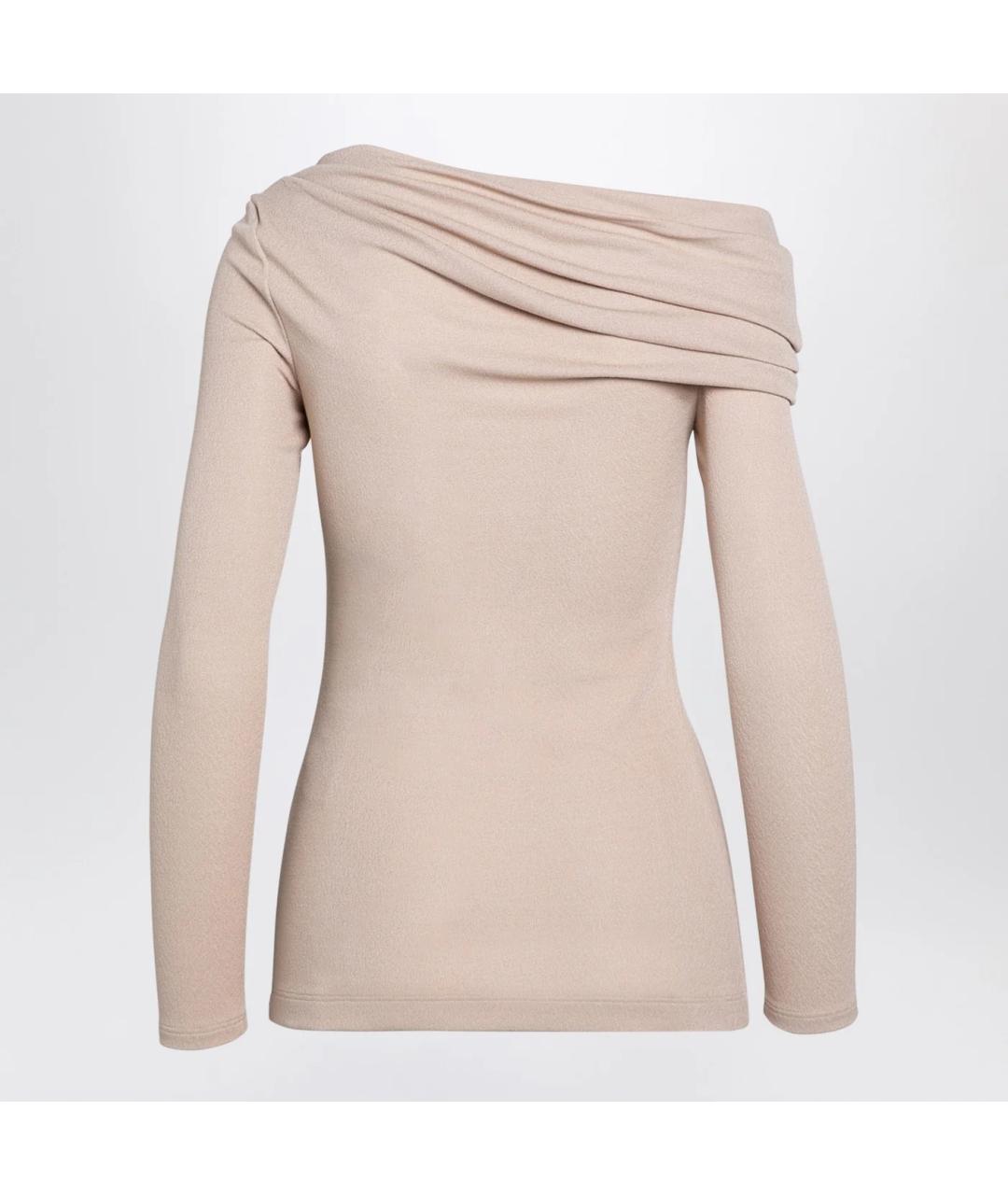 GIVENCHY Бежевый вискозный джемпер / свитер, фото 2