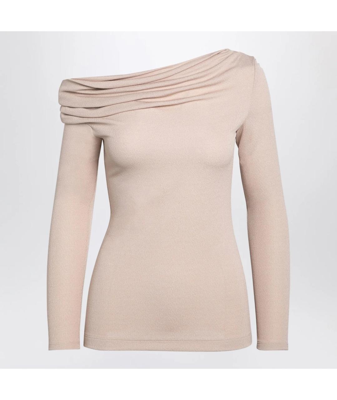 GIVENCHY Бежевый вискозный джемпер / свитер, фото 3