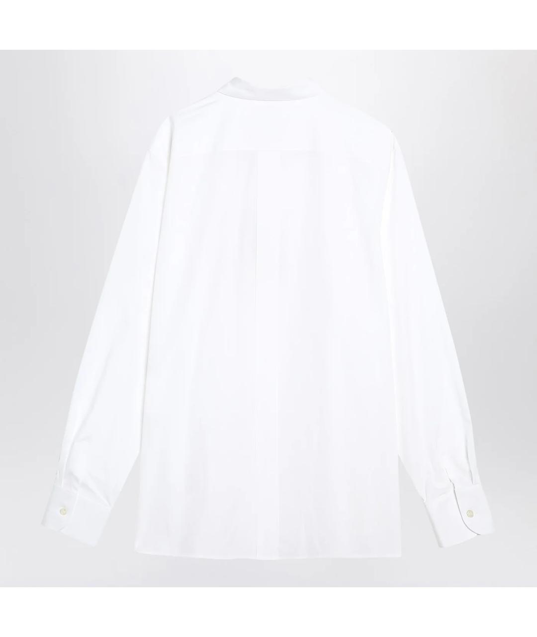 SAINT LAURENT Белая хлопковая классическая рубашка, фото 2