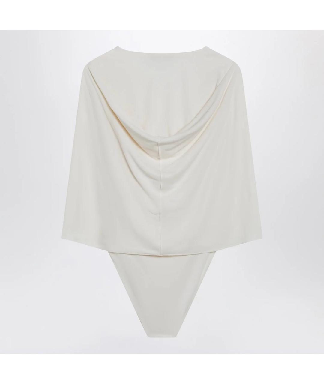 ALAIA Бежевая вискозная блузы, фото 2