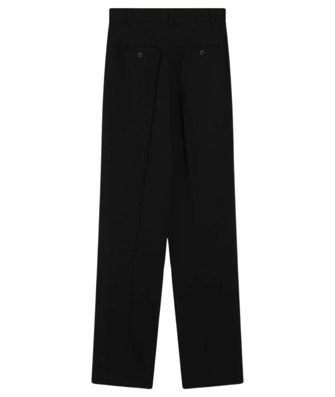 THE FRANKIE SHOP Черные прямые брюки, фото 2