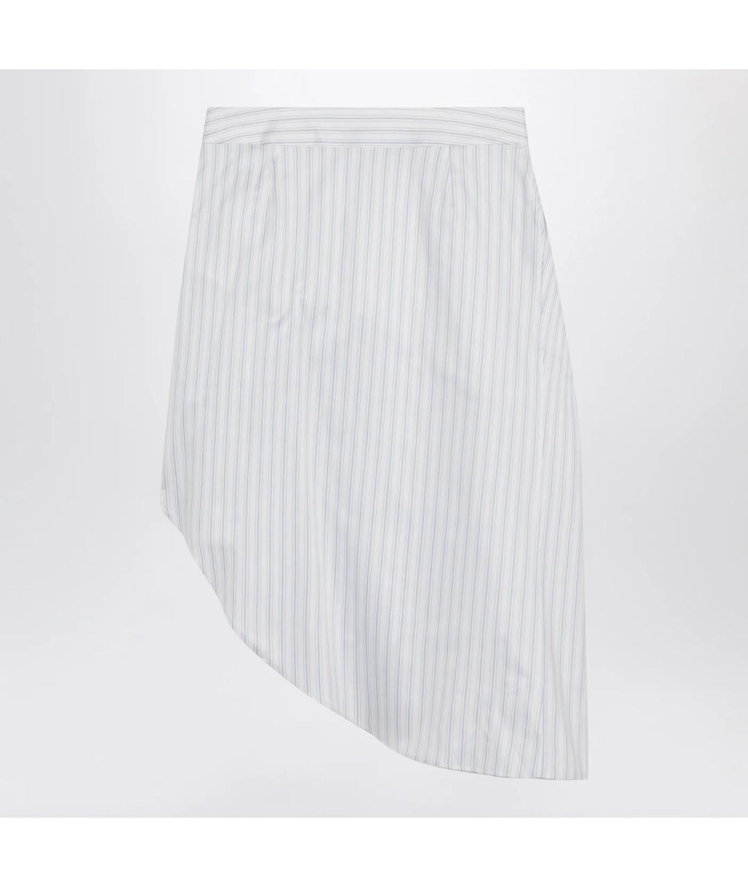 J.W.ANDERSON Голубая хлопковая юбка миди, фото 2