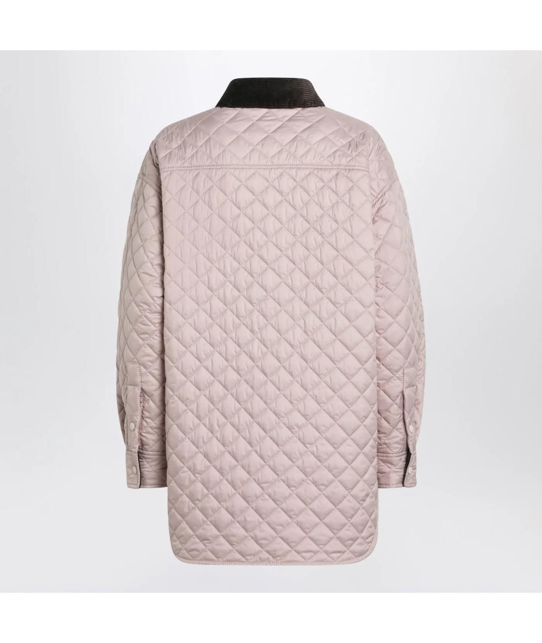 LOEWE Розовая полиэстеровая куртка, фото 2