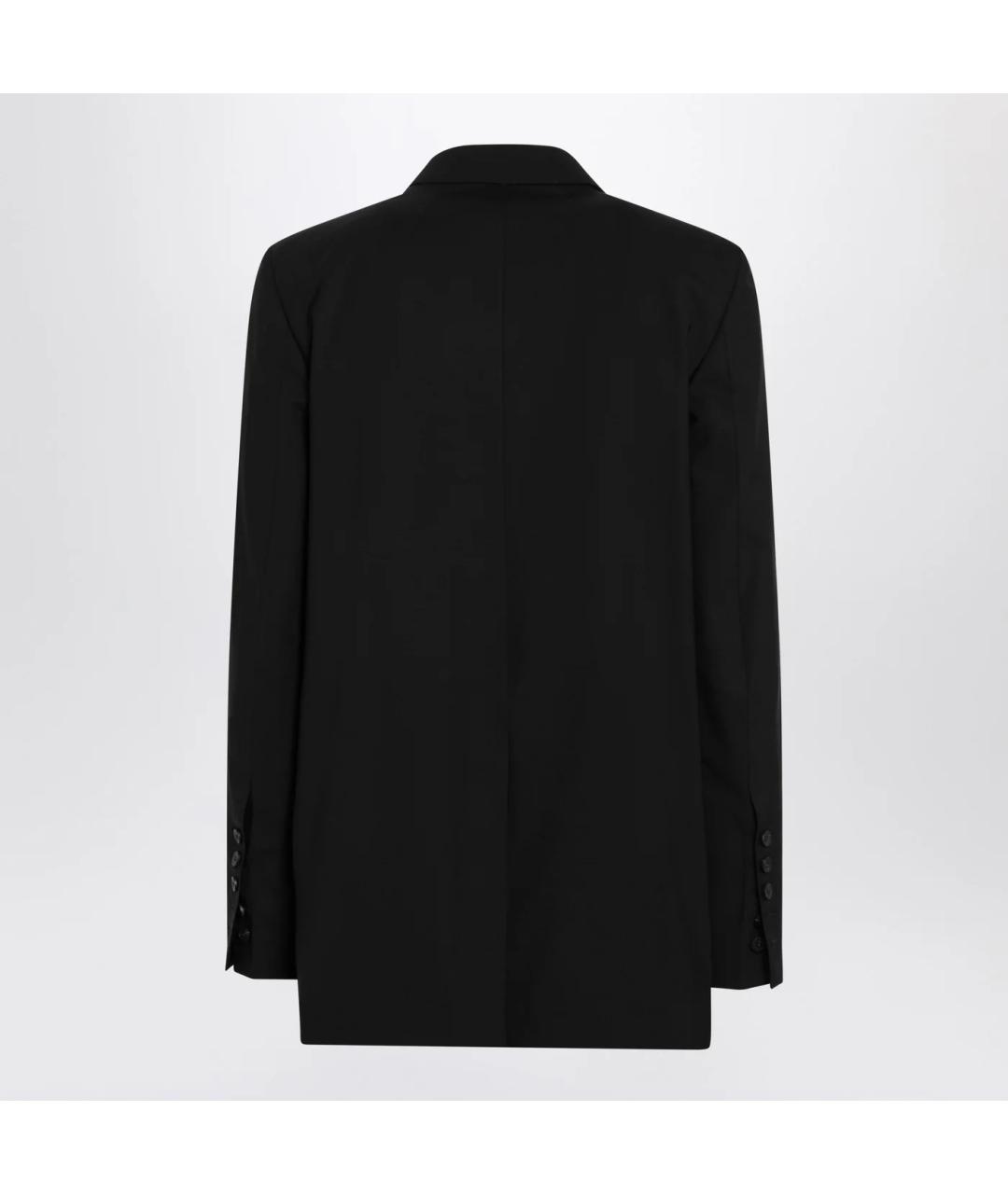 RICK OWENS Черный шерстяной пиджак, фото 2