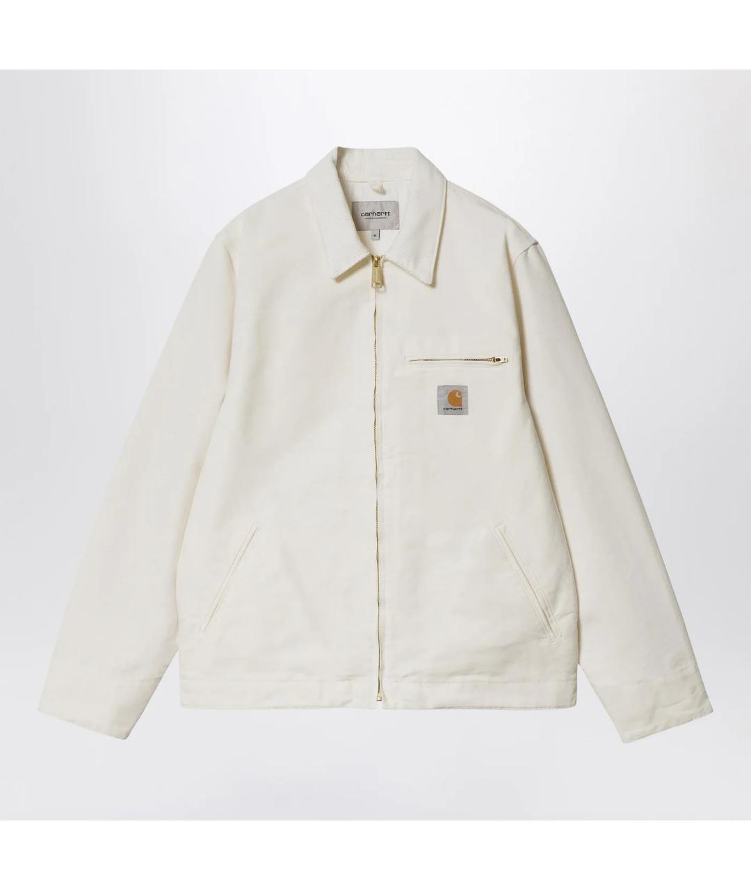 CARHARTT WIP Белая хлопковая куртка, фото 3