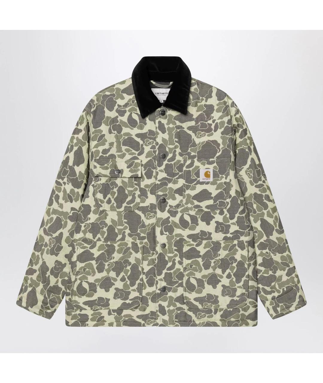 CARHARTT WIP Зеленая хлопковая куртка, фото 3