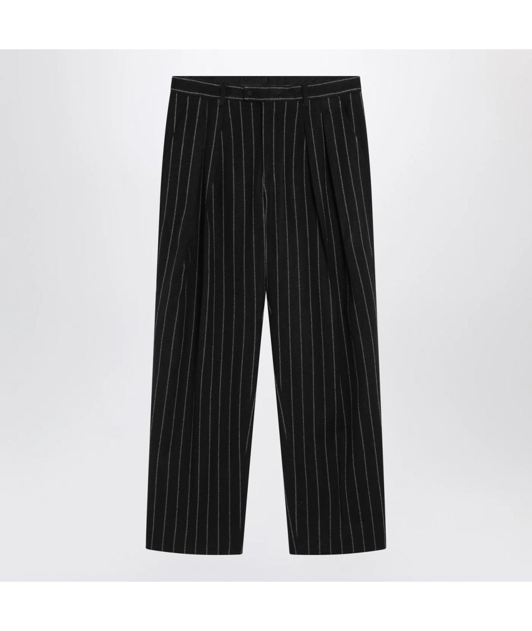 DOLCE&GABBANA Мульти шерстяные классические брюки, фото 3