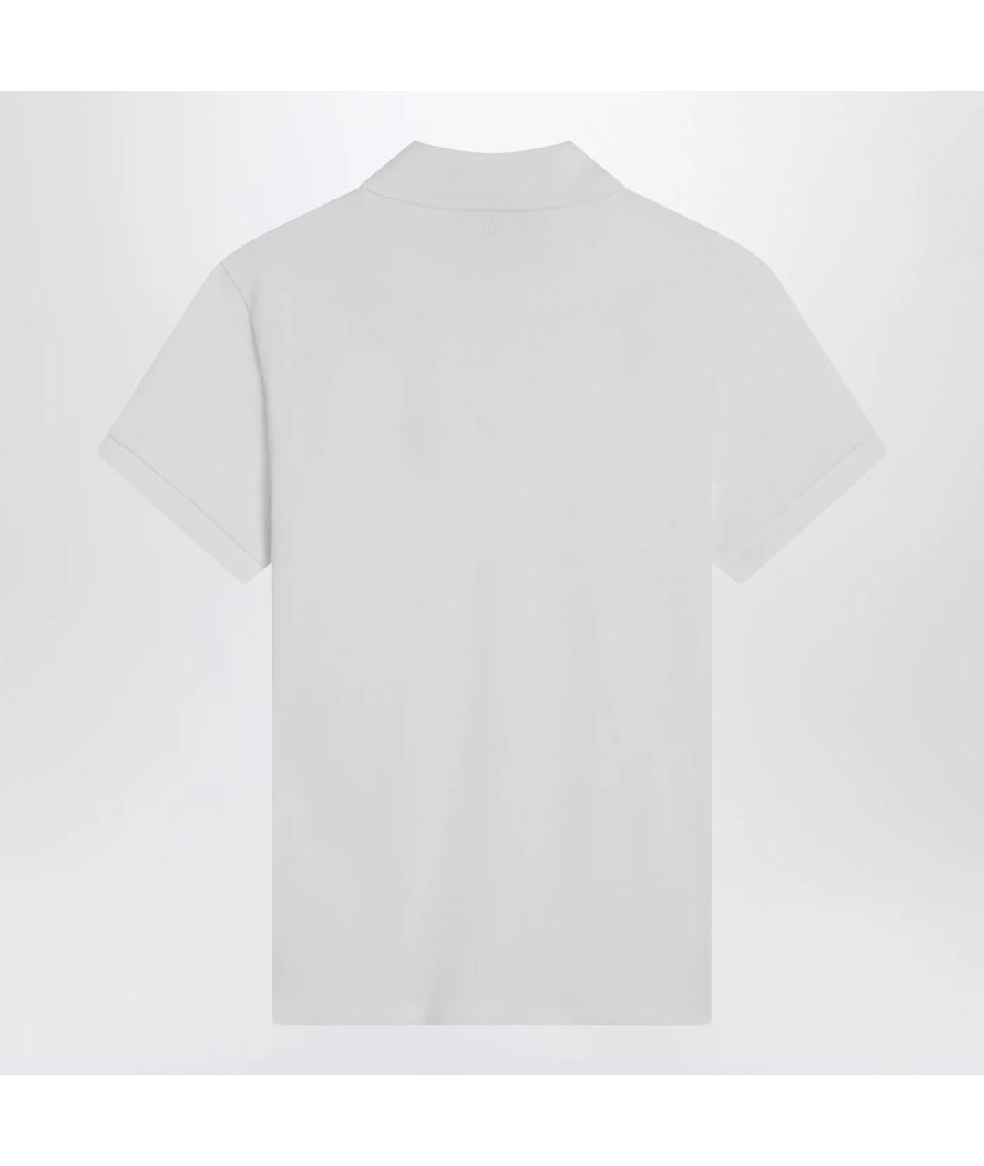 Ami Paris Белая хлопковая футболка, фото 2