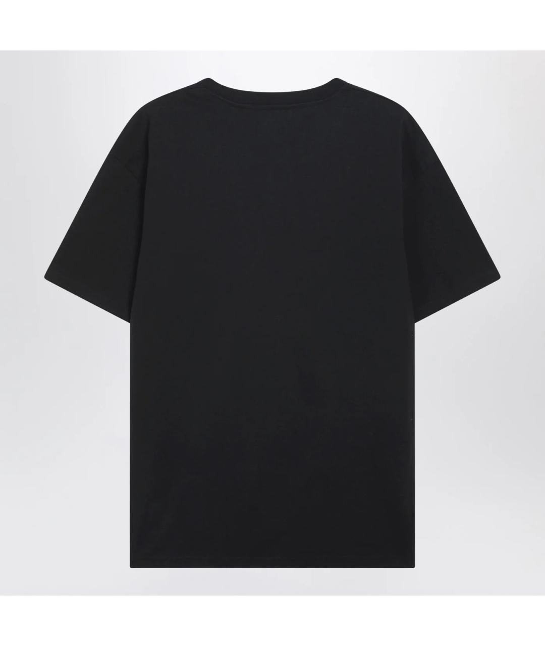 GIVENCHY Черная хлопковая футболка, фото 2