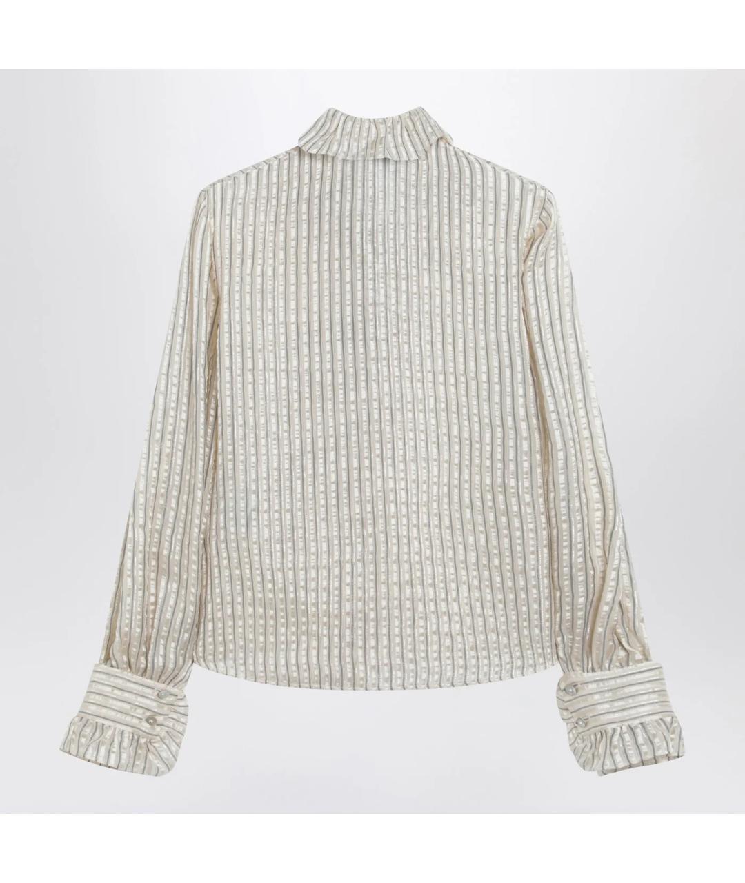 VALENTINO Мульти шелковая блузы, фото 2