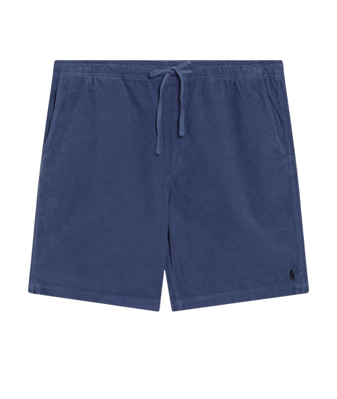 POLO RALPH LAUREN Синие хлопковые шорты, фото 1