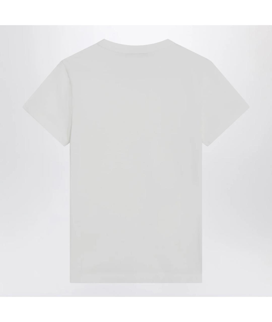 PRADA Белая хлопковая футболка, фото 2