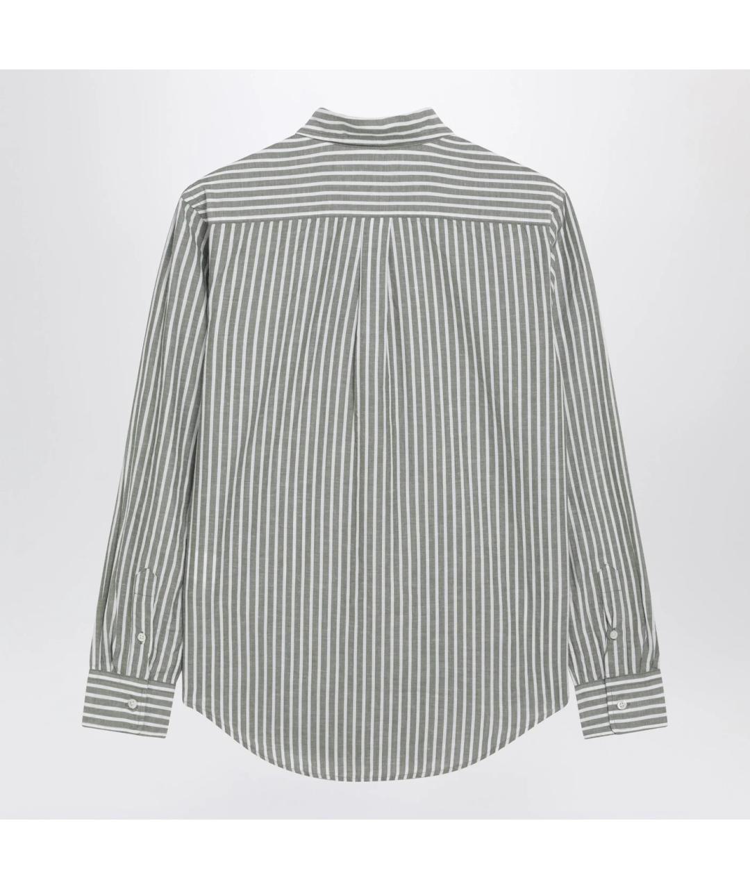 POLO RALPH LAUREN Зеленая льняная рубашка, фото 2