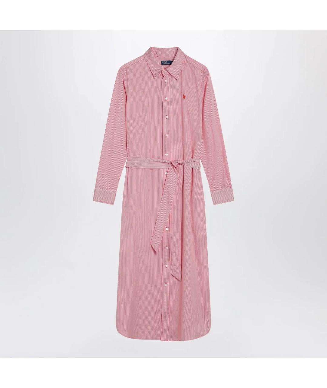 POLO RALPH LAUREN Мульти хлопковое повседневное платье, фото 3