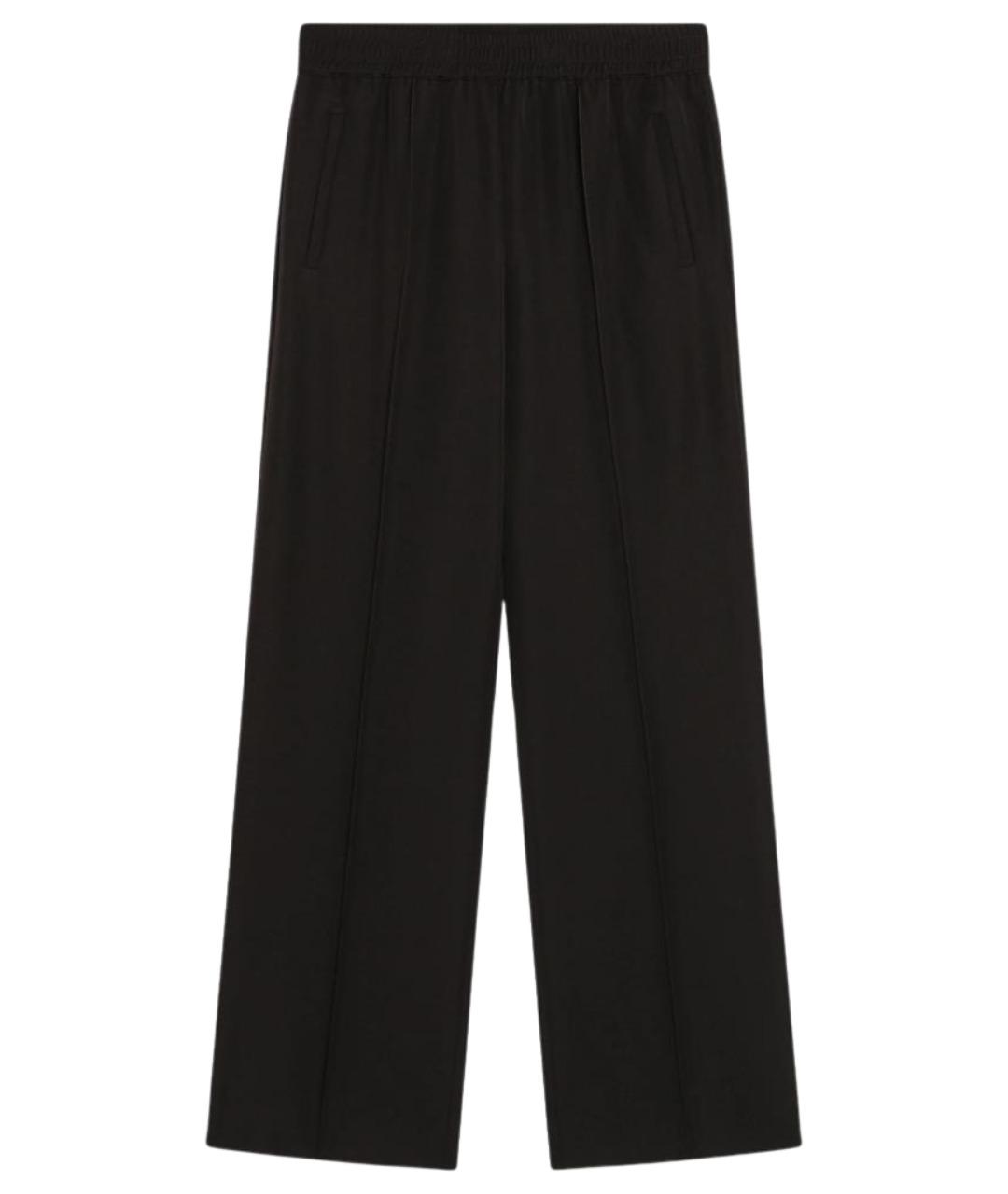 DOLCE&GABBANA Коричневые шерстяные прямые брюки, фото 1