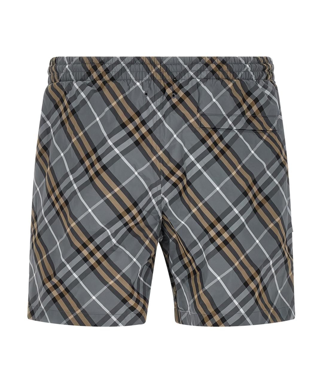 BURBERRY Мульти полиамидовые шорты, фото 2