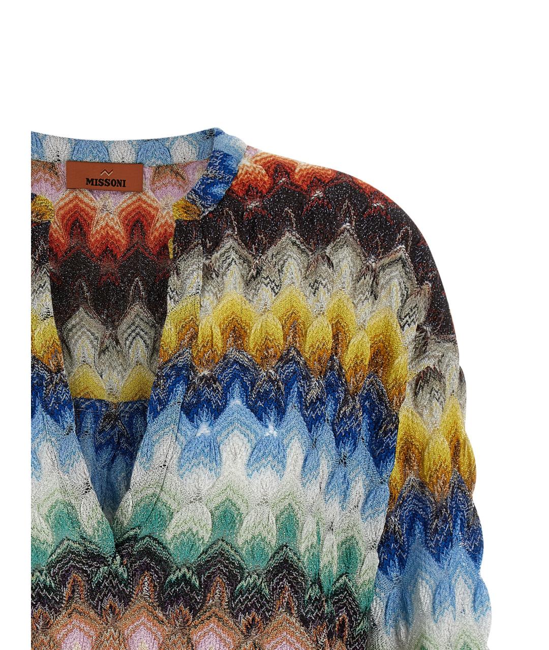 MISSONI Мульти вискозная блузы, фото 3