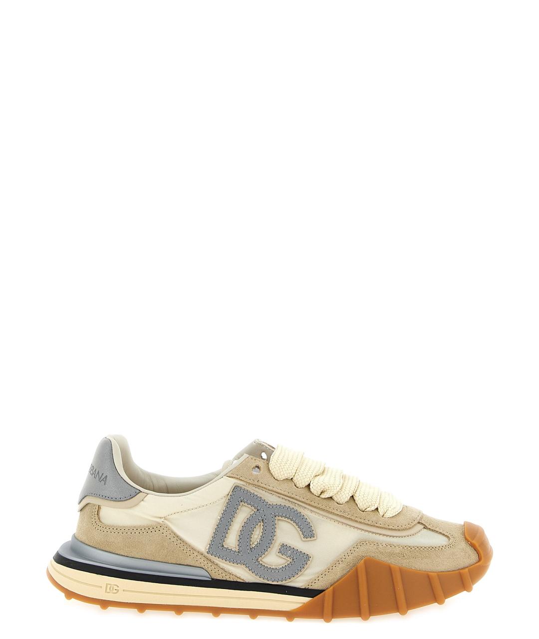 DOLCE&GABBANA Мульти текстильные кроссовки, фото 1