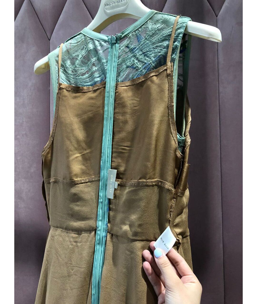 ELIE SAAB Мульти сетчатое вечернее платье, фото 2