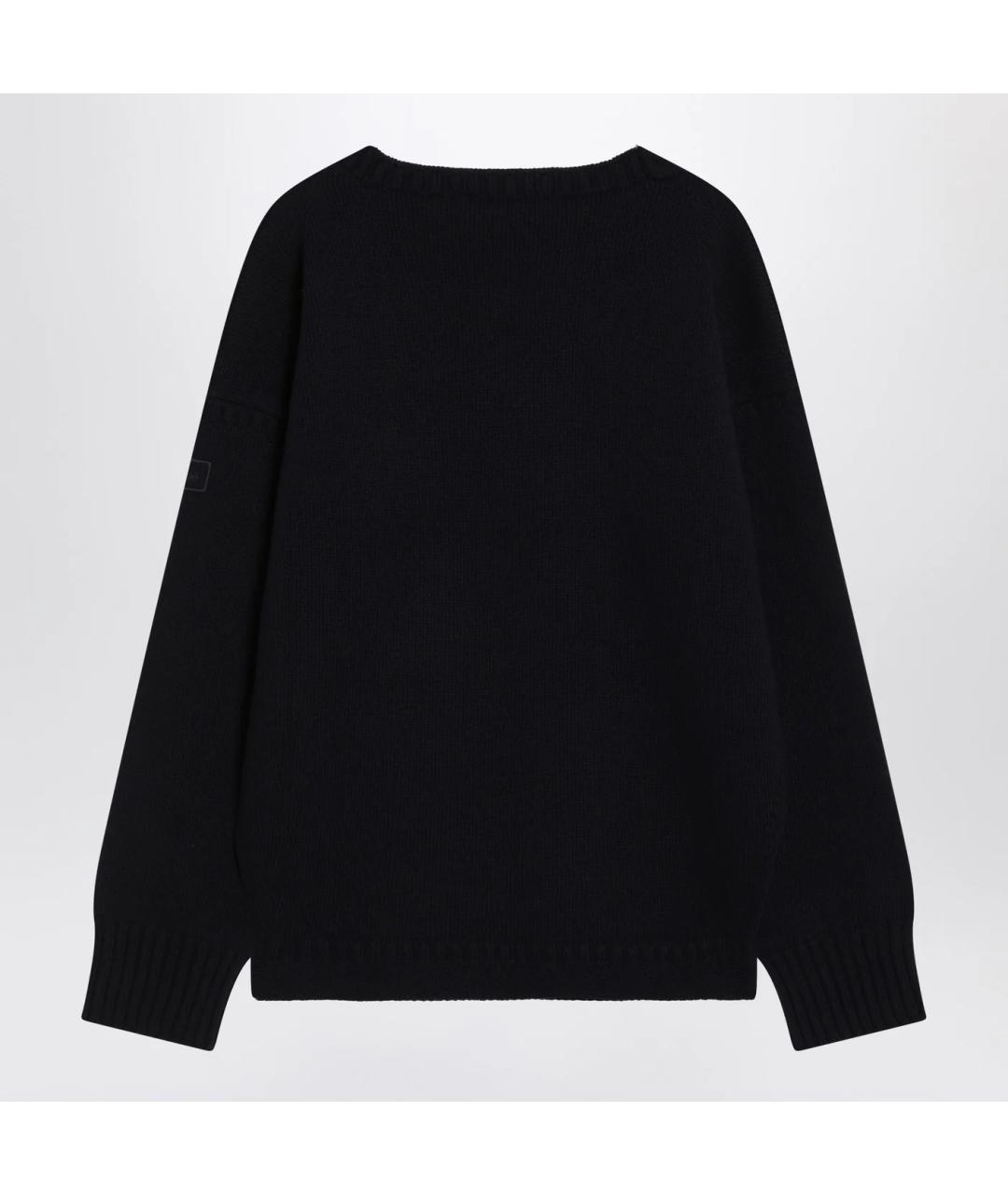 CHLOE Темно-синий шерстяной джемпер / свитер, фото 2