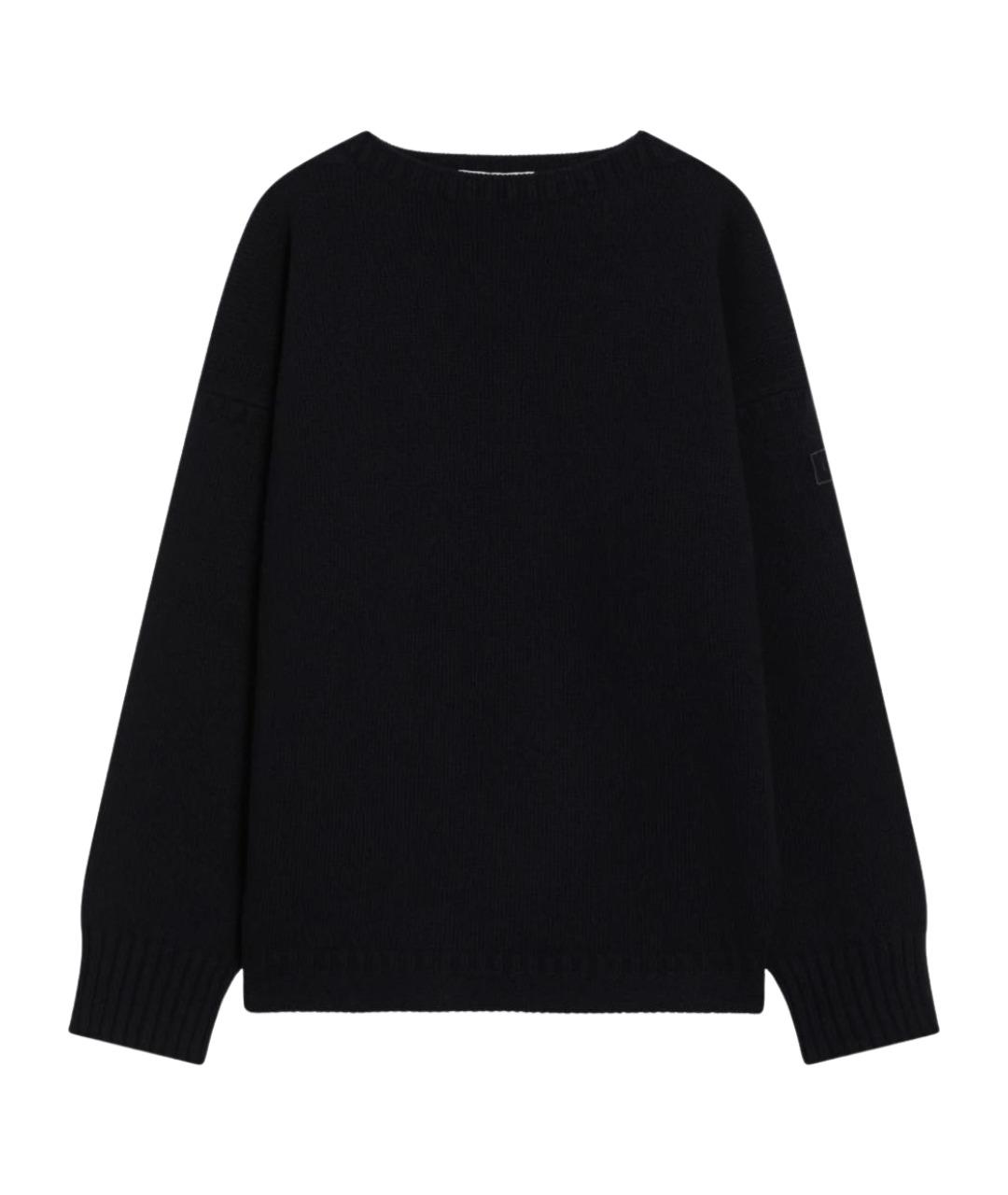 CHLOE Темно-синий шерстяной джемпер / свитер, фото 1