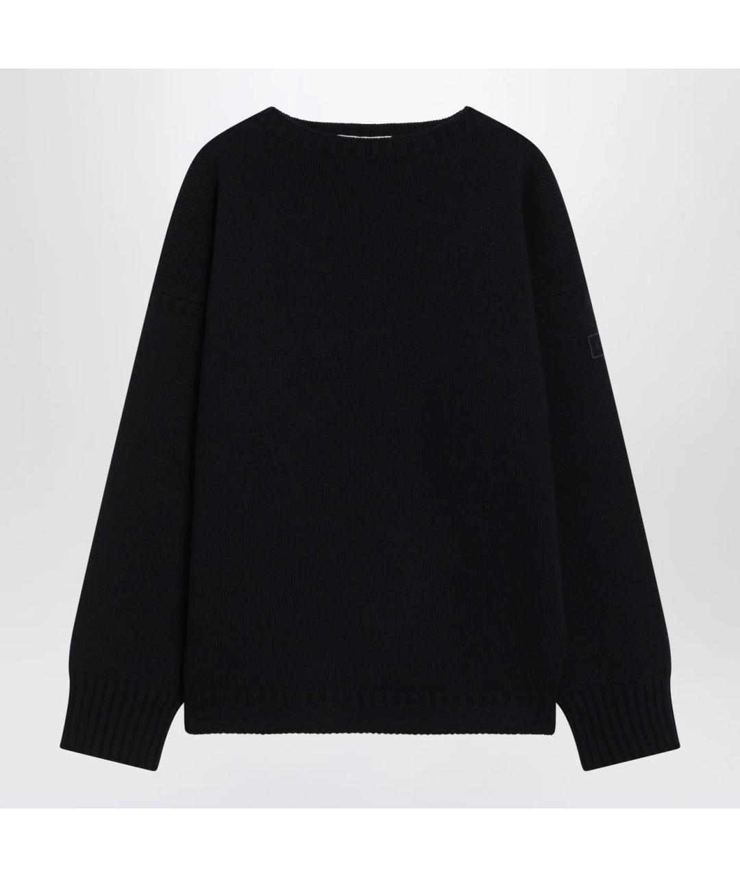 CHLOE Темно-синий шерстяной джемпер / свитер, фото 3