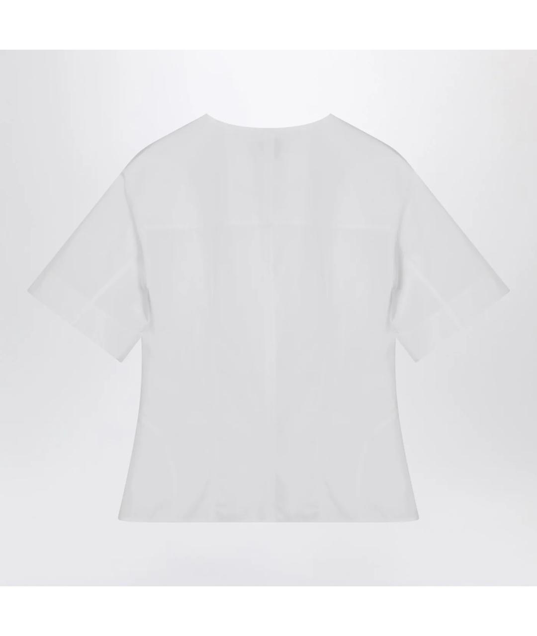 ALEXANDER MCQUEEN Белая хлопковая рубашка, фото 2