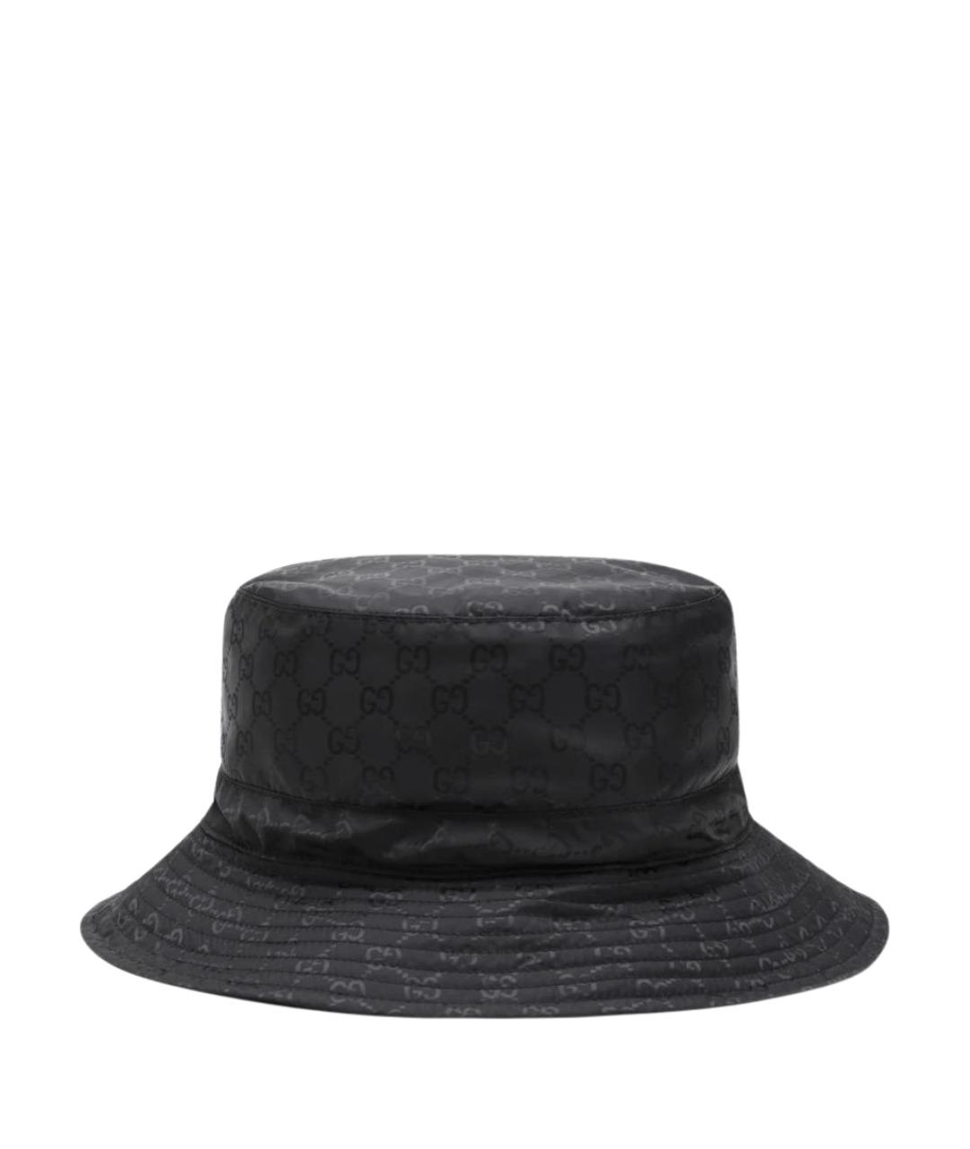 GUCCI Черная синтетическая панама, фото 1