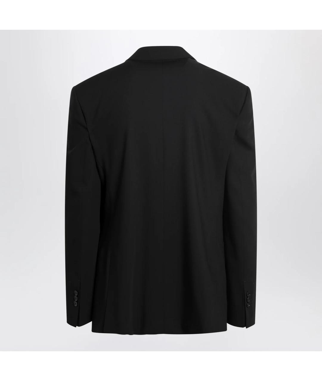 Ami Paris Черный шерстяной пиджак, фото 2