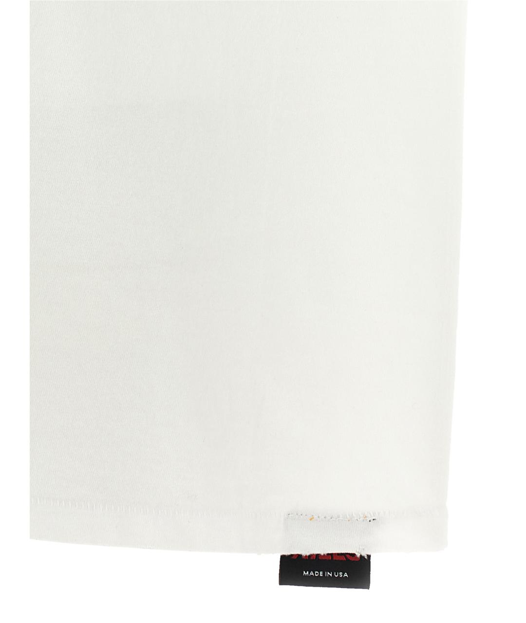 Gallery Dept Белая хлопковая футболка, фото 4