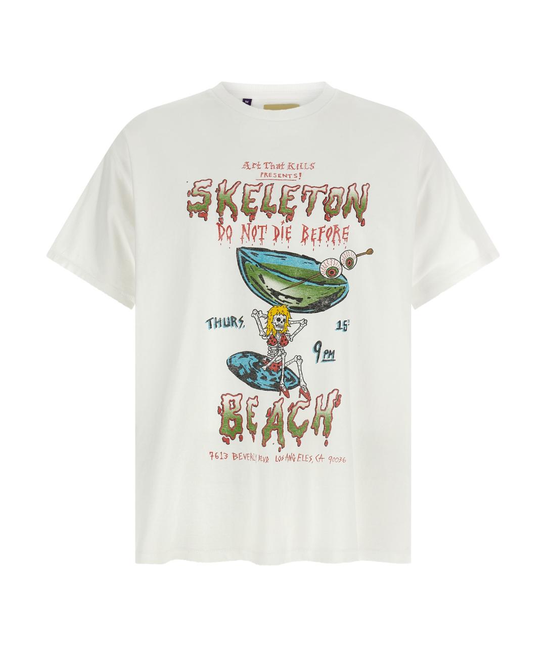 Gallery Dept Белая хлопковая футболка, фото 1