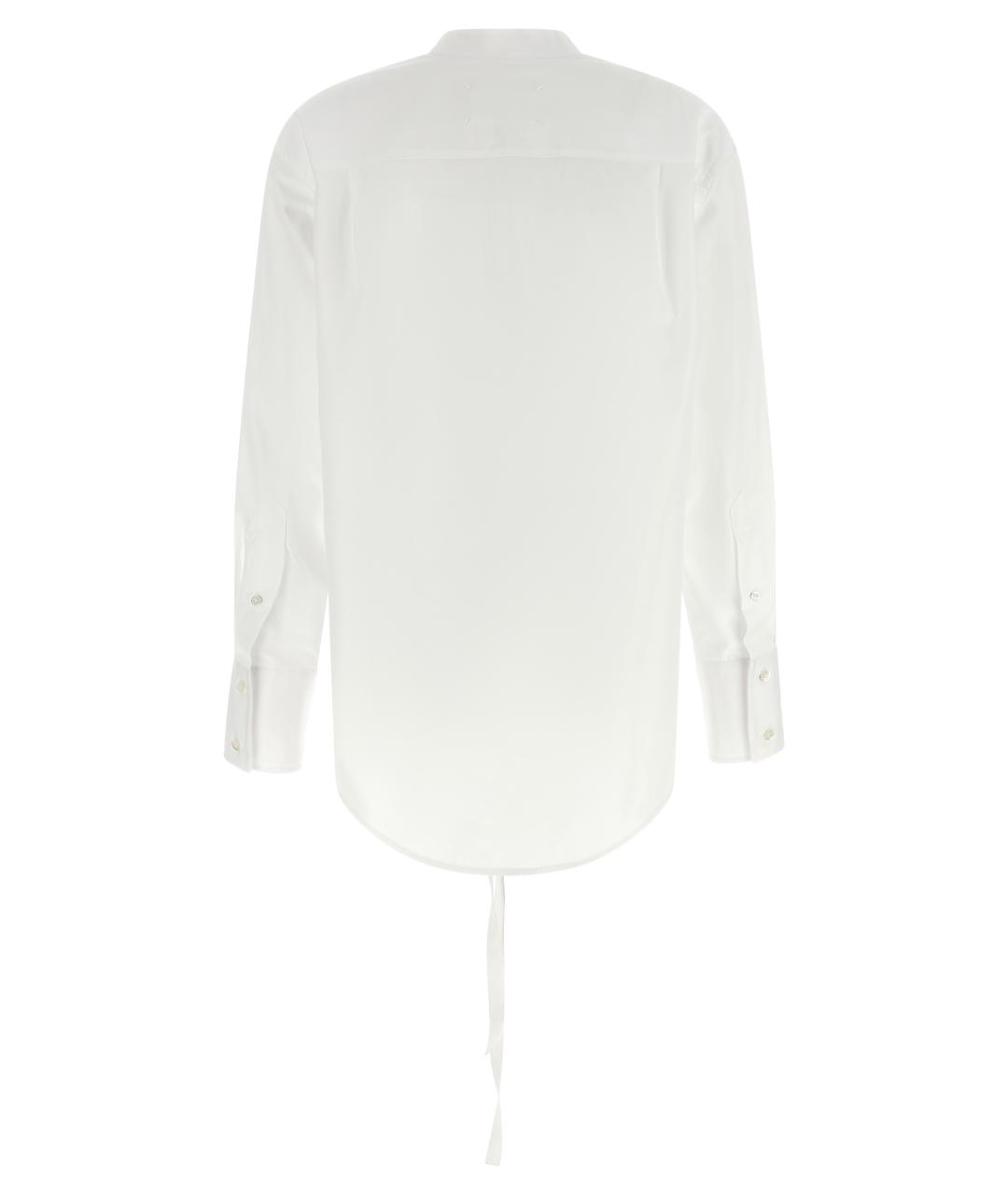 MAISON MARGIELA Белая хлопковая блузы, фото 2