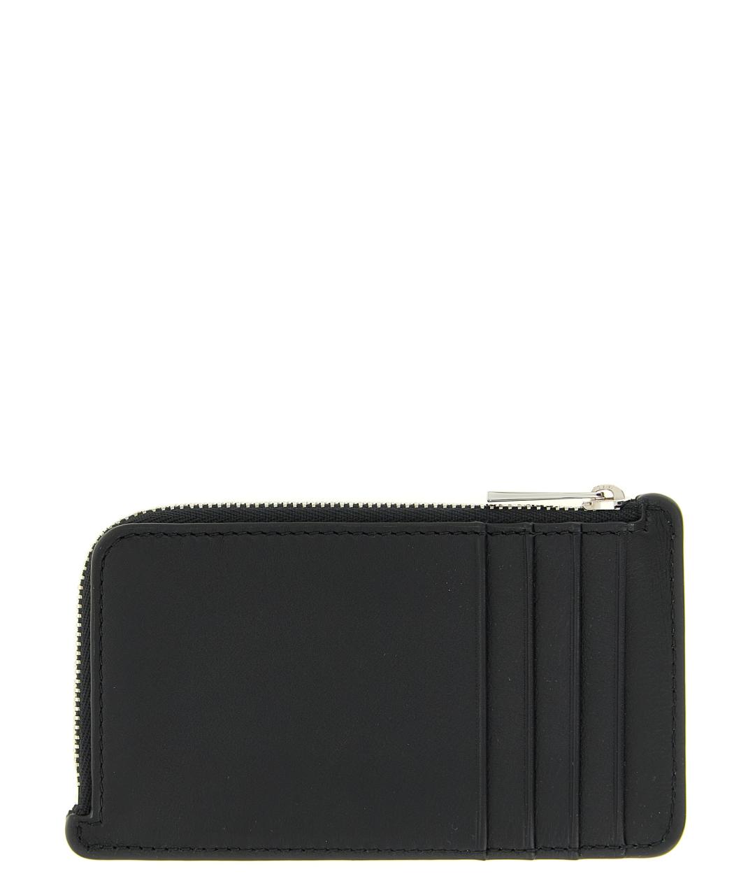 LOEWE Черный кожаный кардхолдер, фото 2