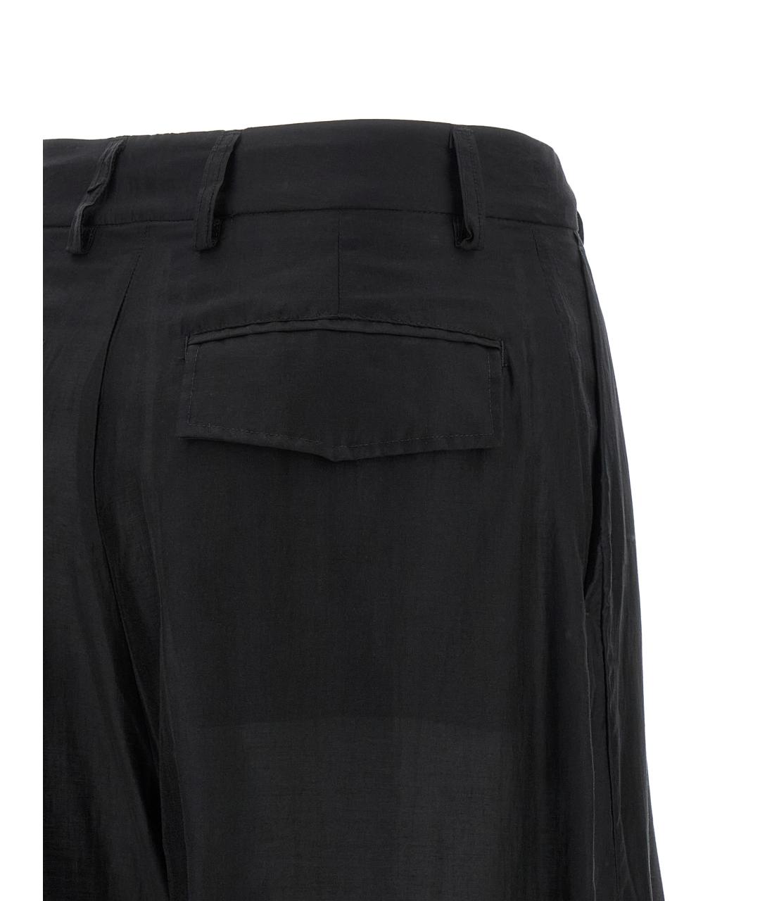 THELATEST Черные прямые брюки, фото 4