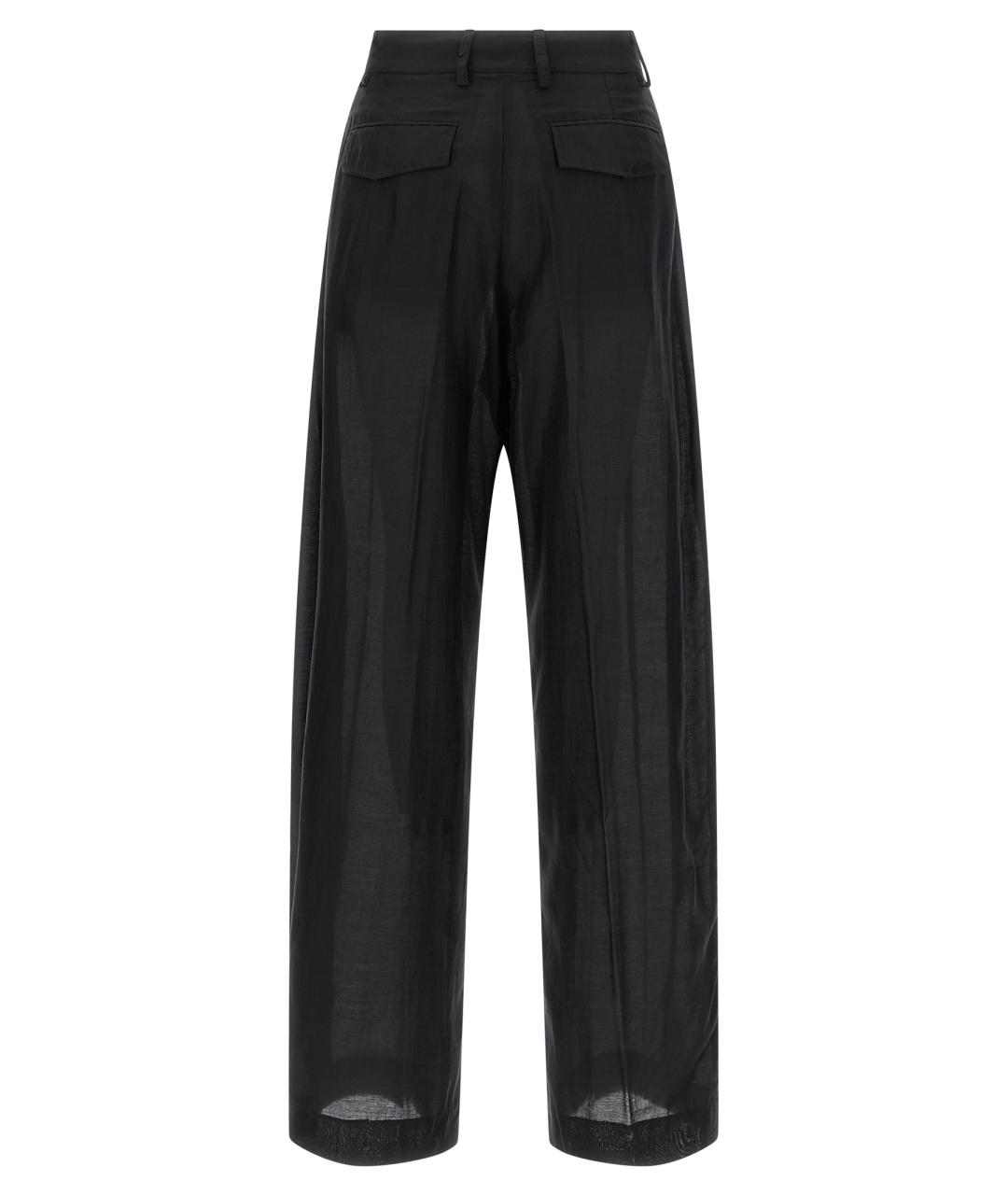 THELATEST Черные прямые брюки, фото 2