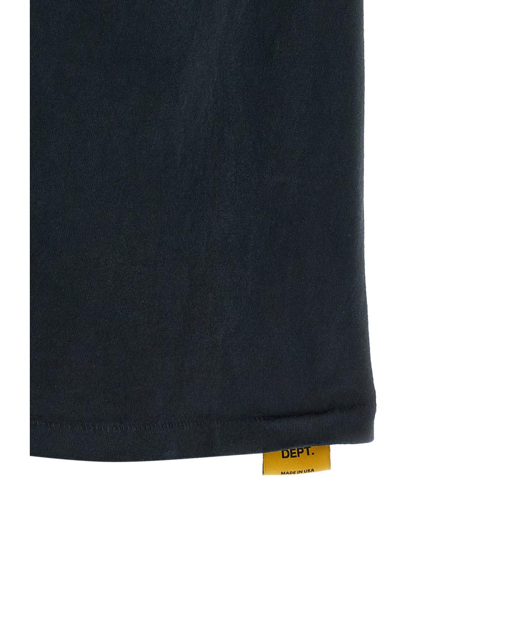Gallery Dept Черная хлопковая футболка, фото 5