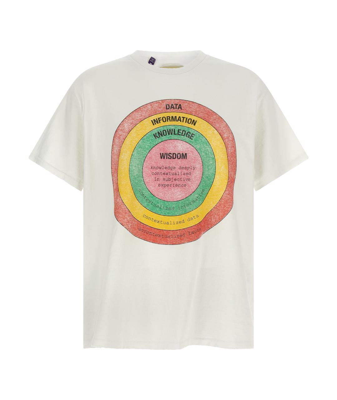 Gallery Dept Белая хлопковая футболка, фото 1