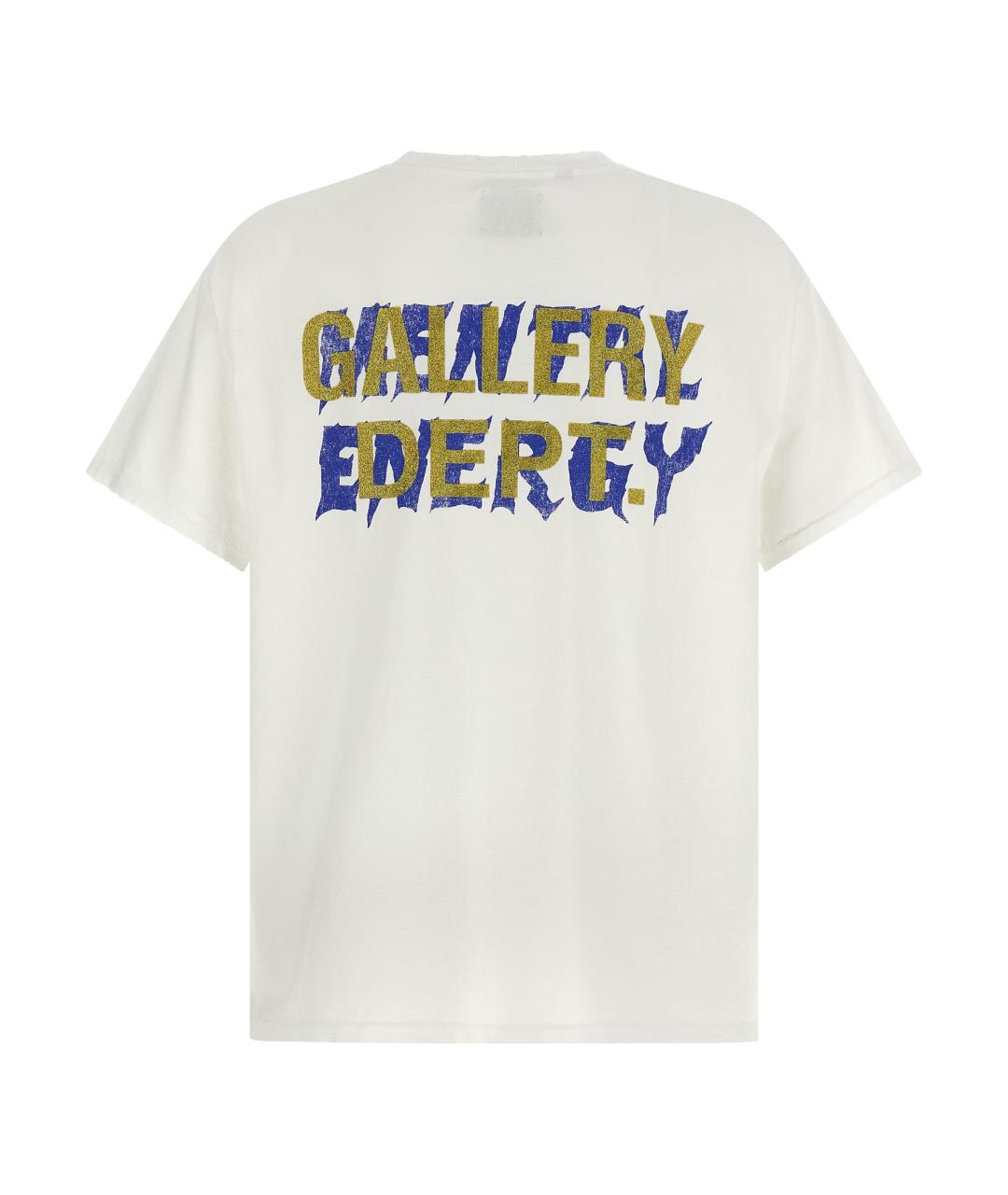 Gallery Dept Белая хлопковая футболка, фото 2