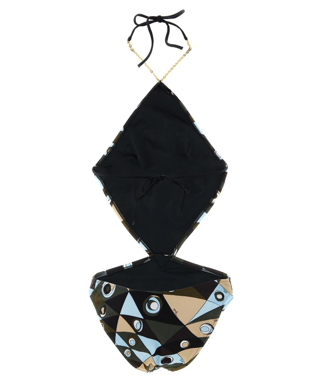 EMILIO PUCCI Мульти полиамидовый купальник, фото 2