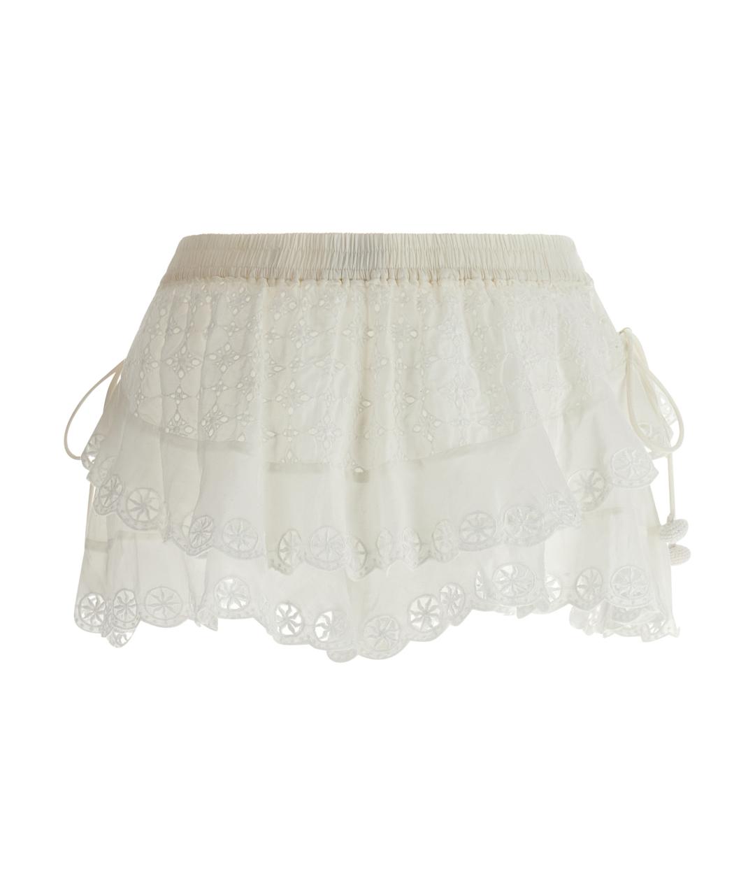 ISABEL MARANT Белые хлопковые шорты, фото 2