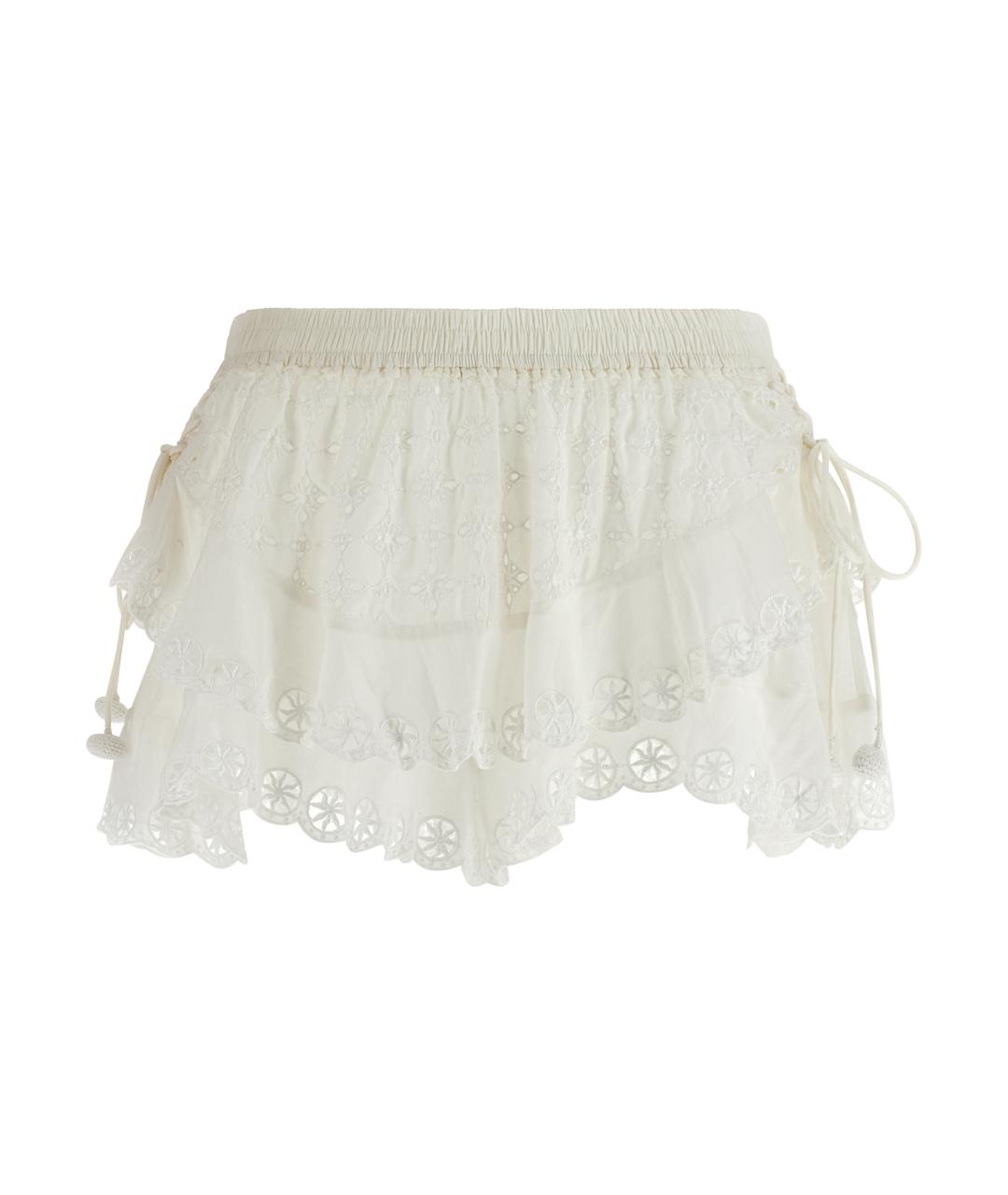 ISABEL MARANT Белые хлопковые шорты, фото 1