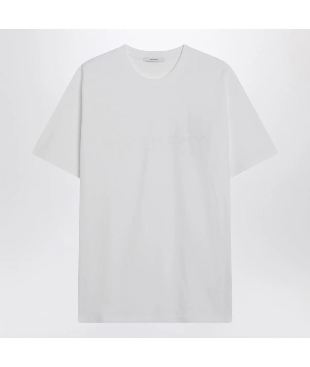 GIVENCHY Белая хлопковая футболка, фото 3
